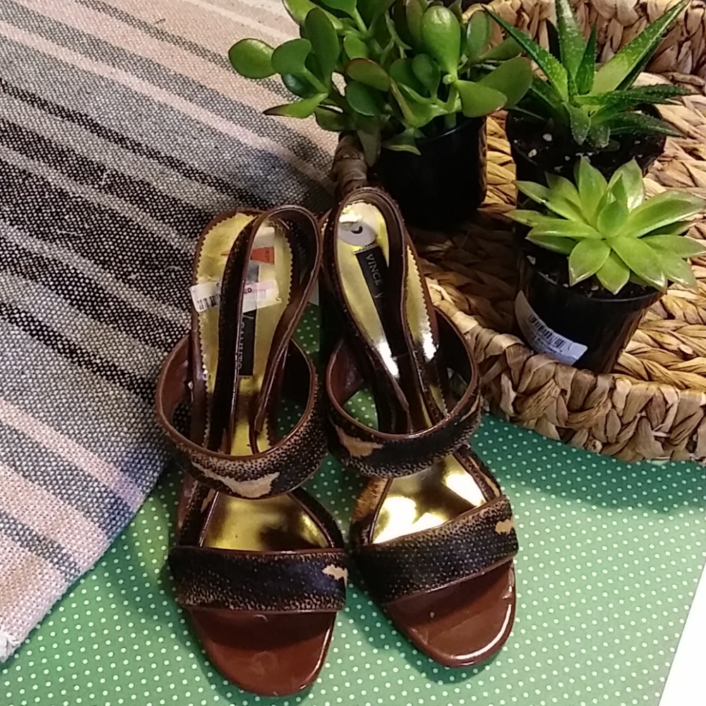 GUC Vince Camuto Cowhide Heels